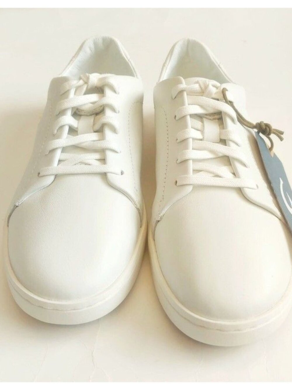 Olukai Womens Size 7.5 PEHUEA LI ILI Casual Leather Sneaker Bright White Shoe - Picture 5 of 9